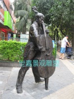 粤海街道 铸铜雕塑 高2.1米